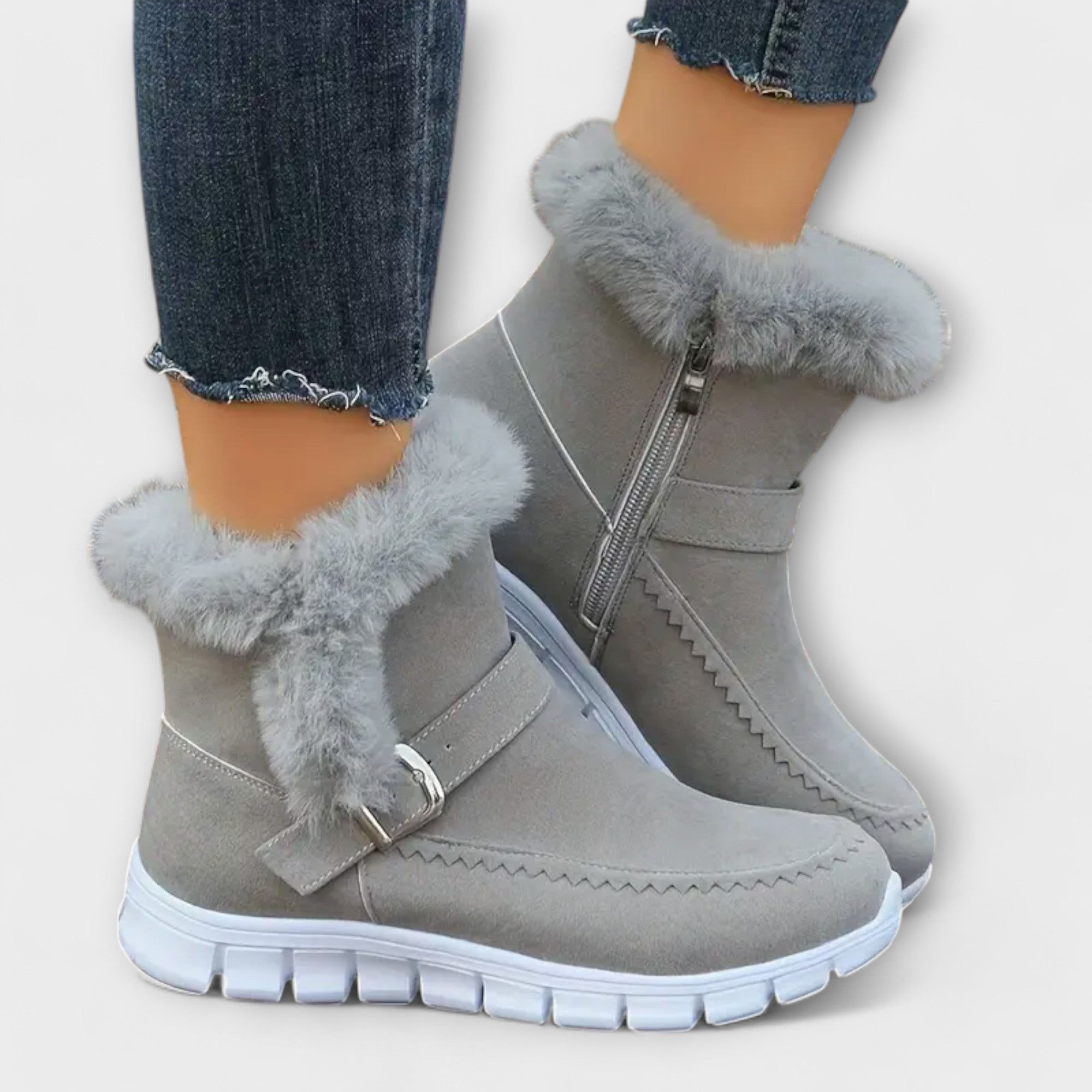 Anny™ | Botas de tornozelo quentes e forradas