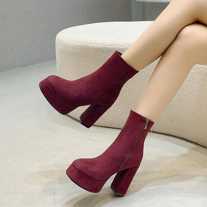 Fernanda™ | Botas com estilo sofisticado e calor garantido neste inverno