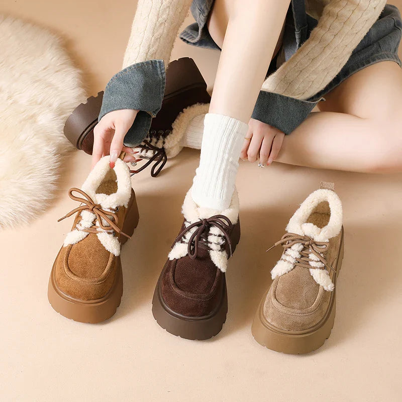 Gabriela™ | Botas de Inverno com elevação e charme natural