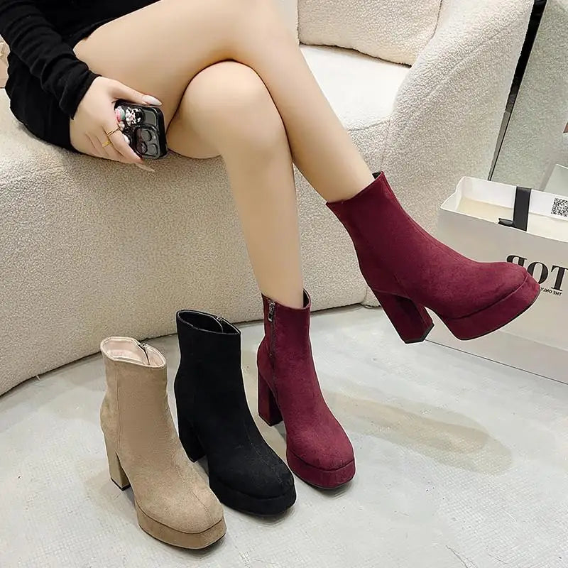 Fernanda™ | Botas com estilo sofisticado e calor garantido neste inverno