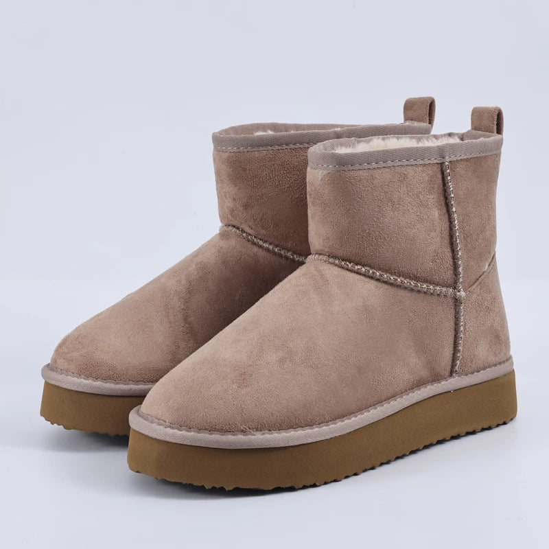 Amara™ | Bota Clássica Feminina de Inverno com Forro Peludo Interior