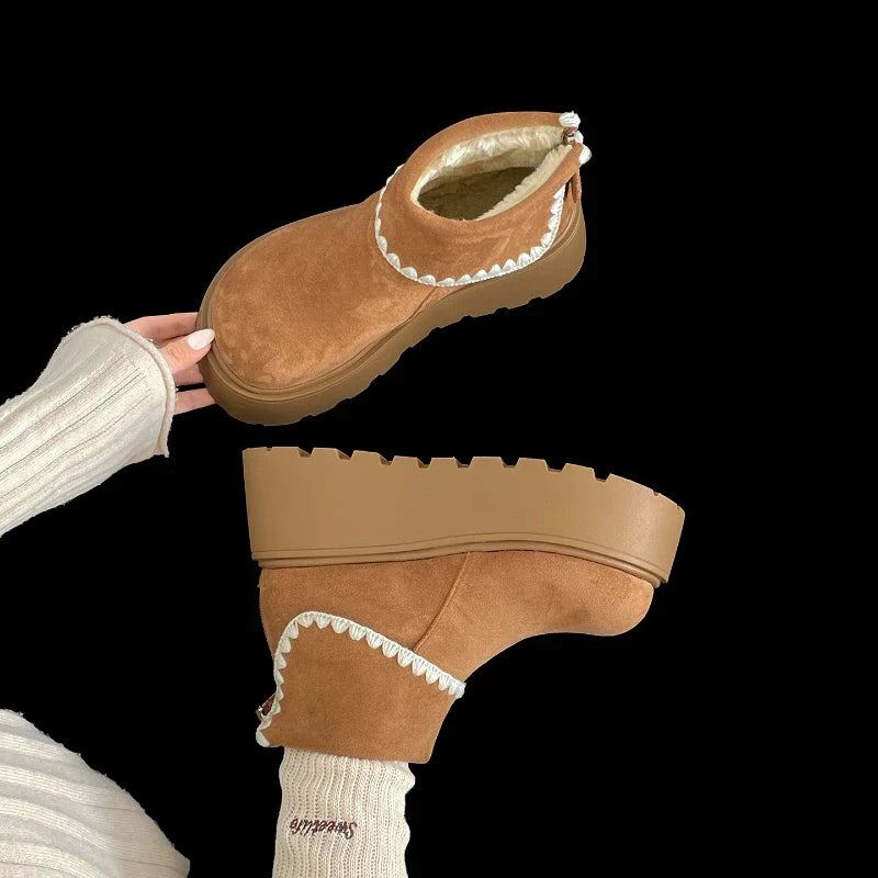 Benedita™ | Botas com plataforma elegante para dias frios