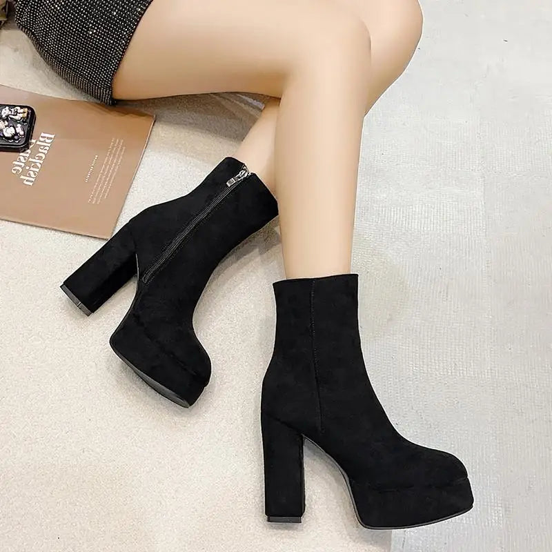 Fernanda™ | Botas com estilo sofisticado e calor garantido neste inverno