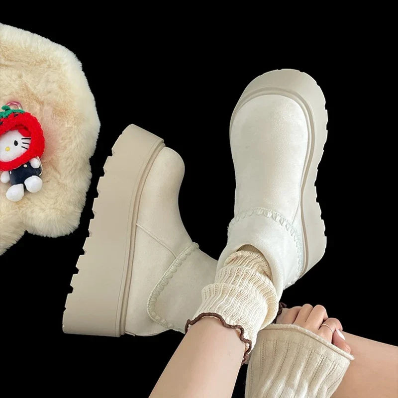 Benedita™ | Botas com plataforma elegante para dias frios