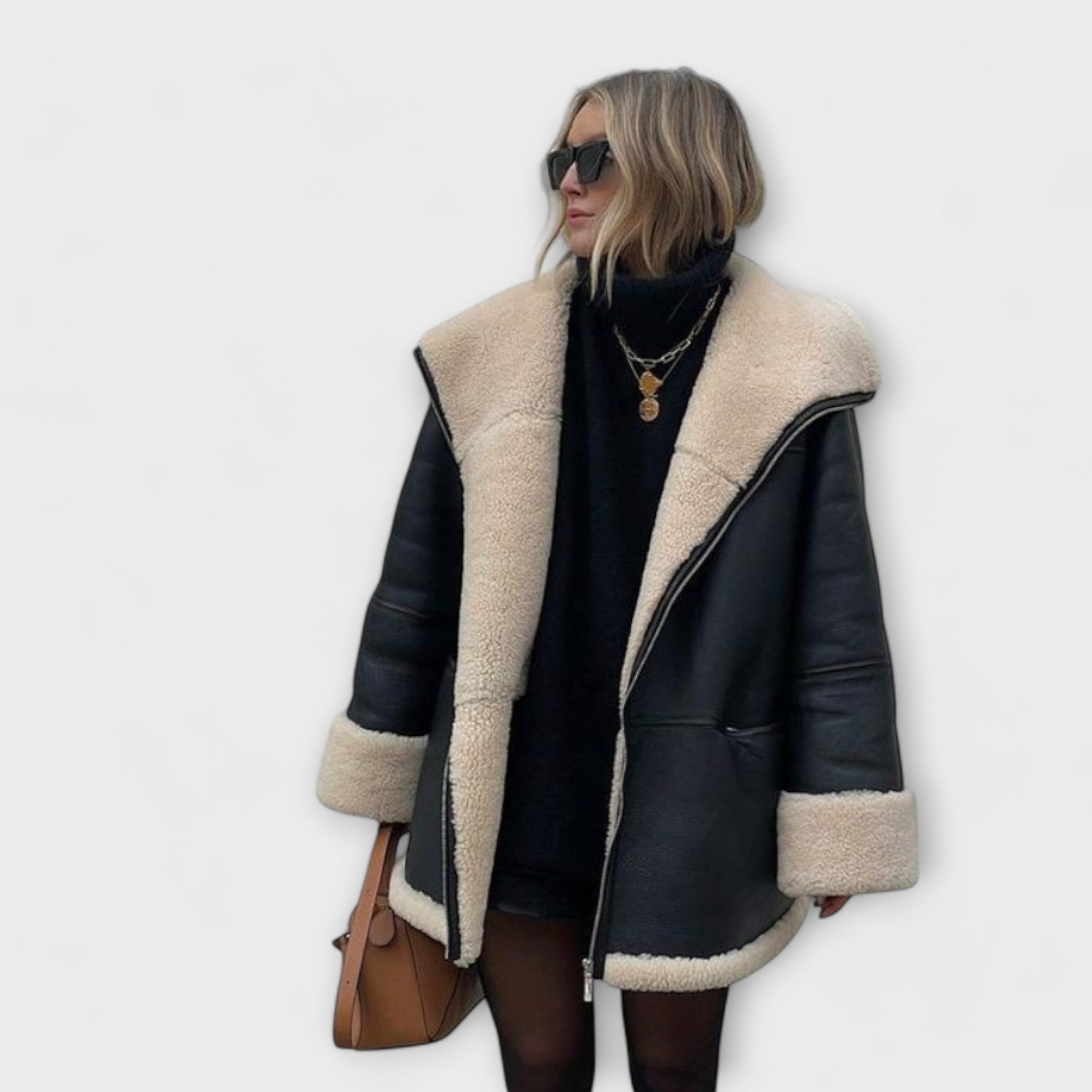 Vitória™ | Casaco de Couro