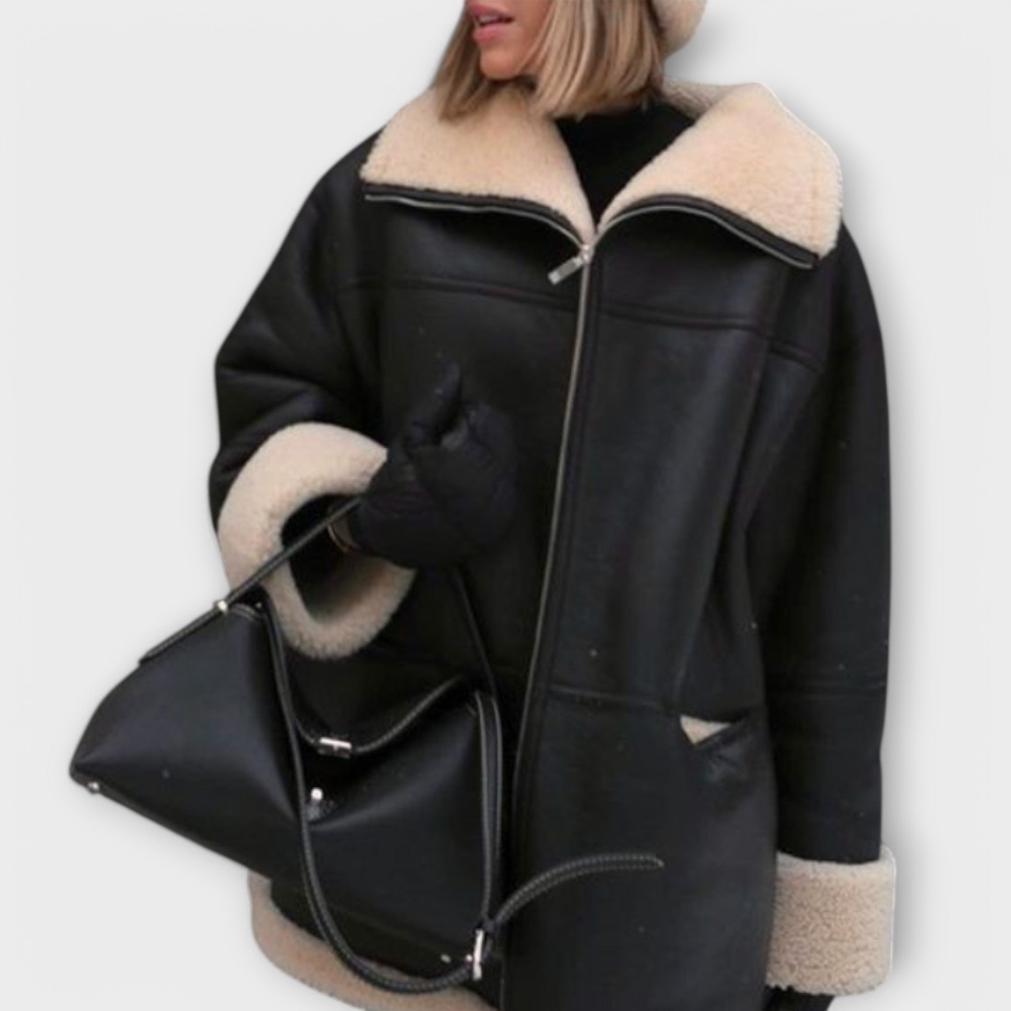 Vitória™ | Casaco de Couro