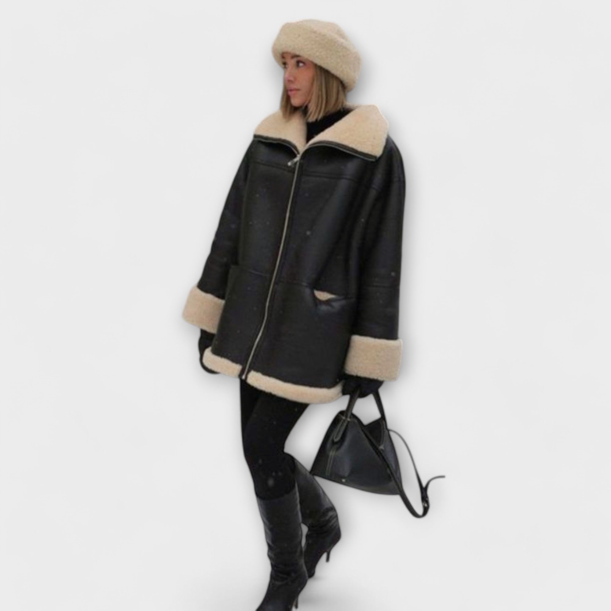 Vitória™ | Casaco de Couro