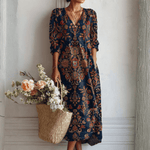 Adela™ | Vestido Floral com Encanto - Vestido | Benedita Lisboa