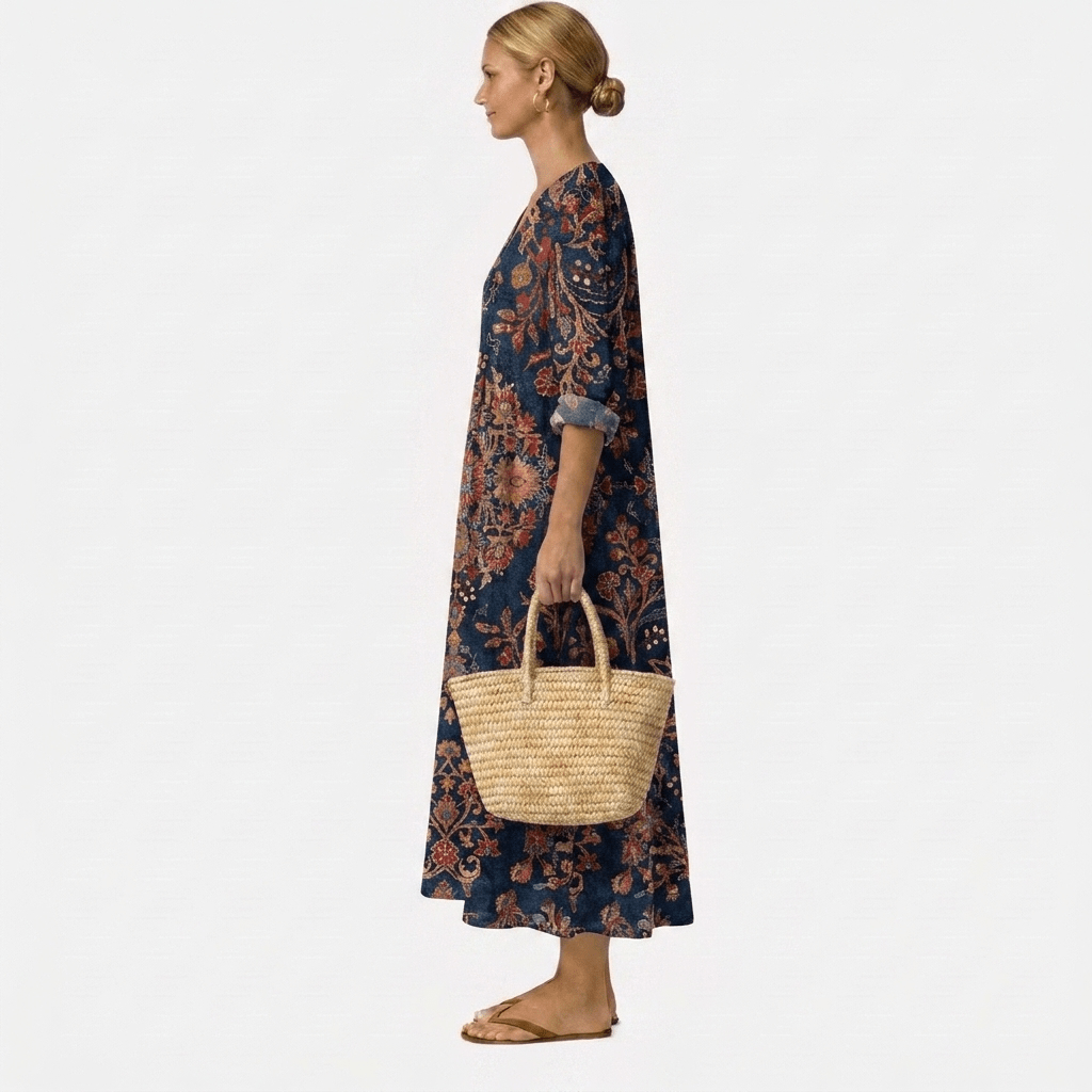 Adela™ | Vestido Floral com Encanto - Vestido | Benedita Lisboa