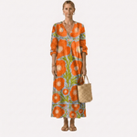 Alba™ | Vestido Floral Encantador - Vestido | Benedita Lisboa