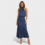 Alba™ | Vestido Satin Elegance - | Benedita Lisboa