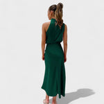 Alba™ | Vestido Satin Elegance - | Benedita Lisboa