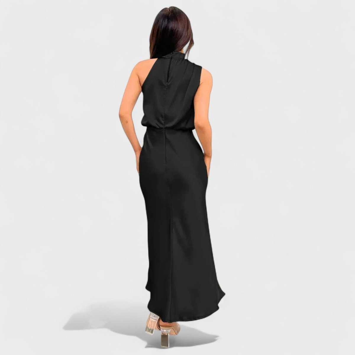 Alba™ | Vestido Satin Elegance - | Benedita Lisboa