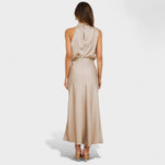 Alba™ | Vestido Satin Elegance - | Benedita Lisboa