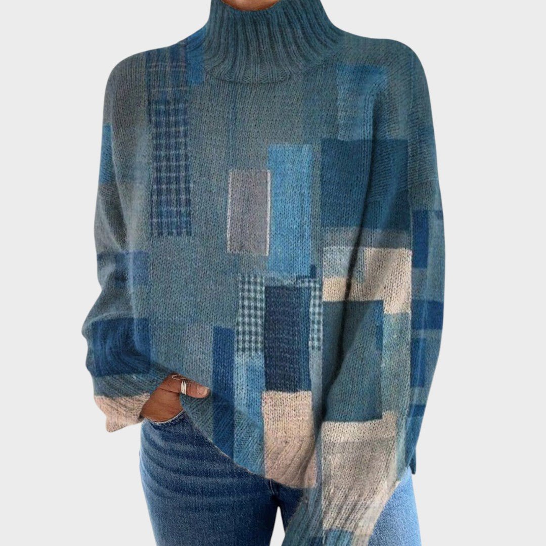 Alexandra™ | Camisola de Malha Artística - | Benedita Lisboa
