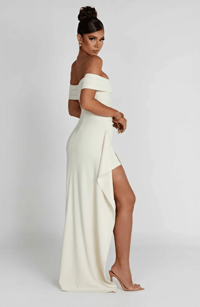 Alexandra™ | Vestido de Luxo Maxi - | Benedita Lisboa