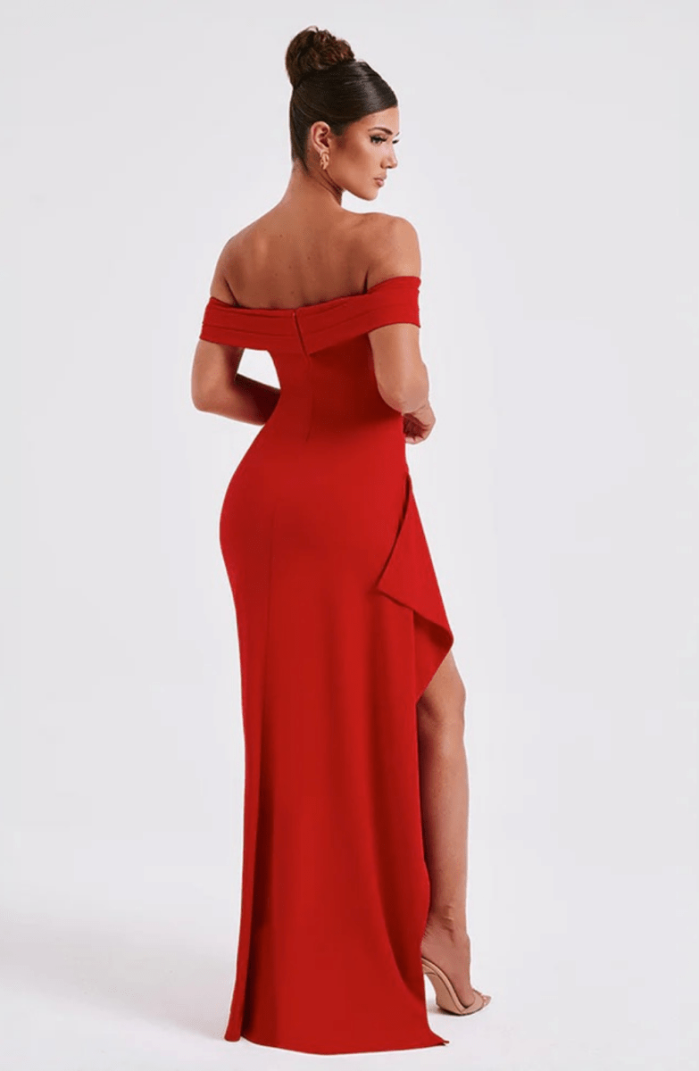 Alexandra™ | Vestido de Luxo Maxi - | Benedita Lisboa