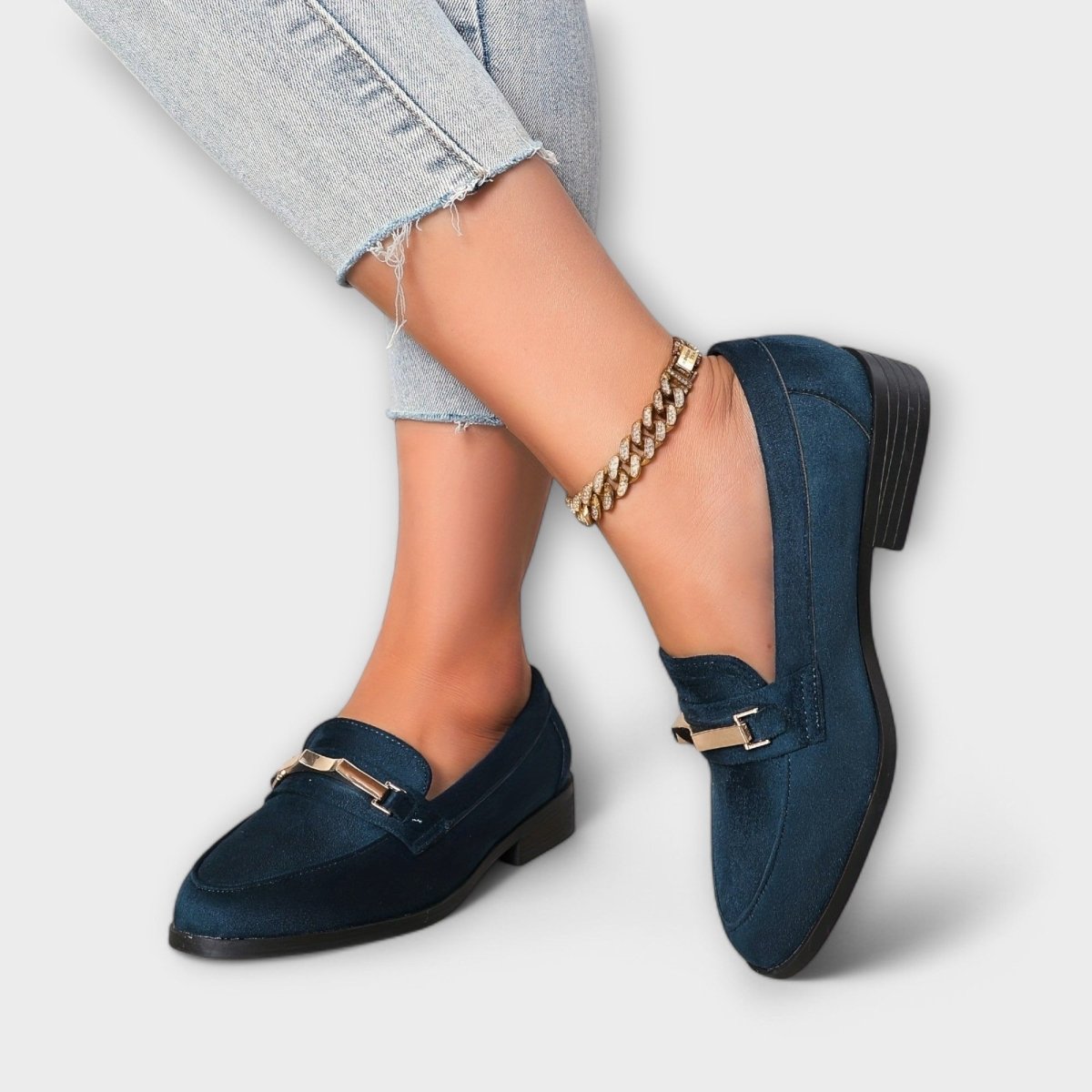 Alexandrina™ | Loafer de flanela - | Benedita Lisboa