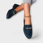 Alexandrina™ | Loafer de flanela - | Benedita Lisboa
