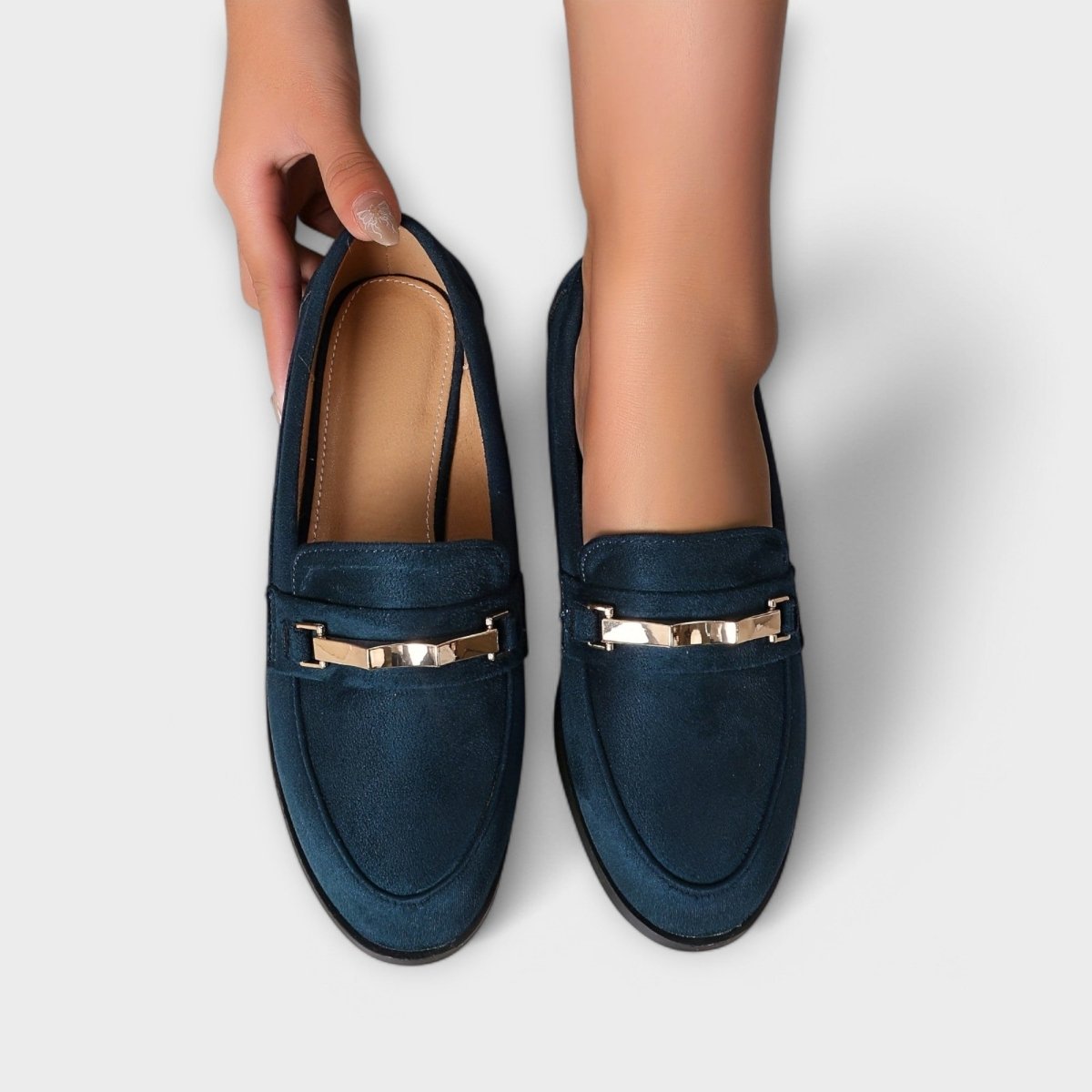 Alexandrina™ | Loafer de flanela - | Benedita Lisboa