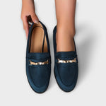 Alexandrina™ | Loafer de flanela - | Benedita Lisboa