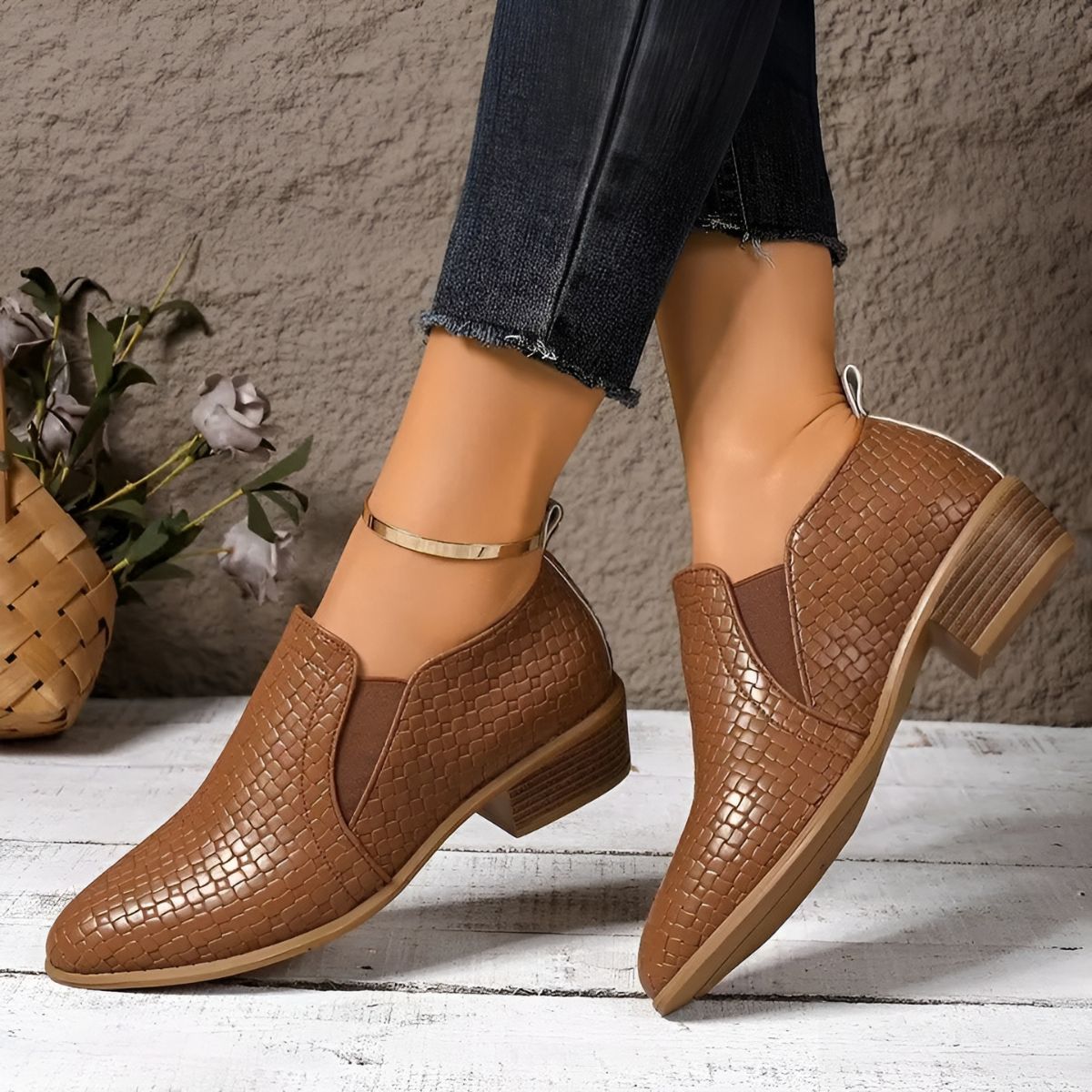 Alexia™ | Sapatos Oxford elegantes e confortáveis - | Benedita Lisboa