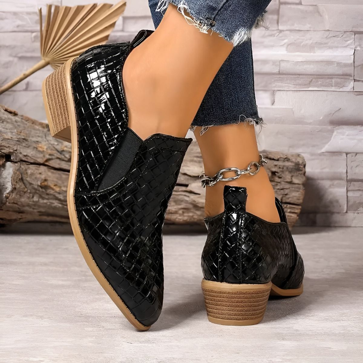 Alexia™ | Sapatos Oxford elegantes e confortáveis - | Benedita Lisboa