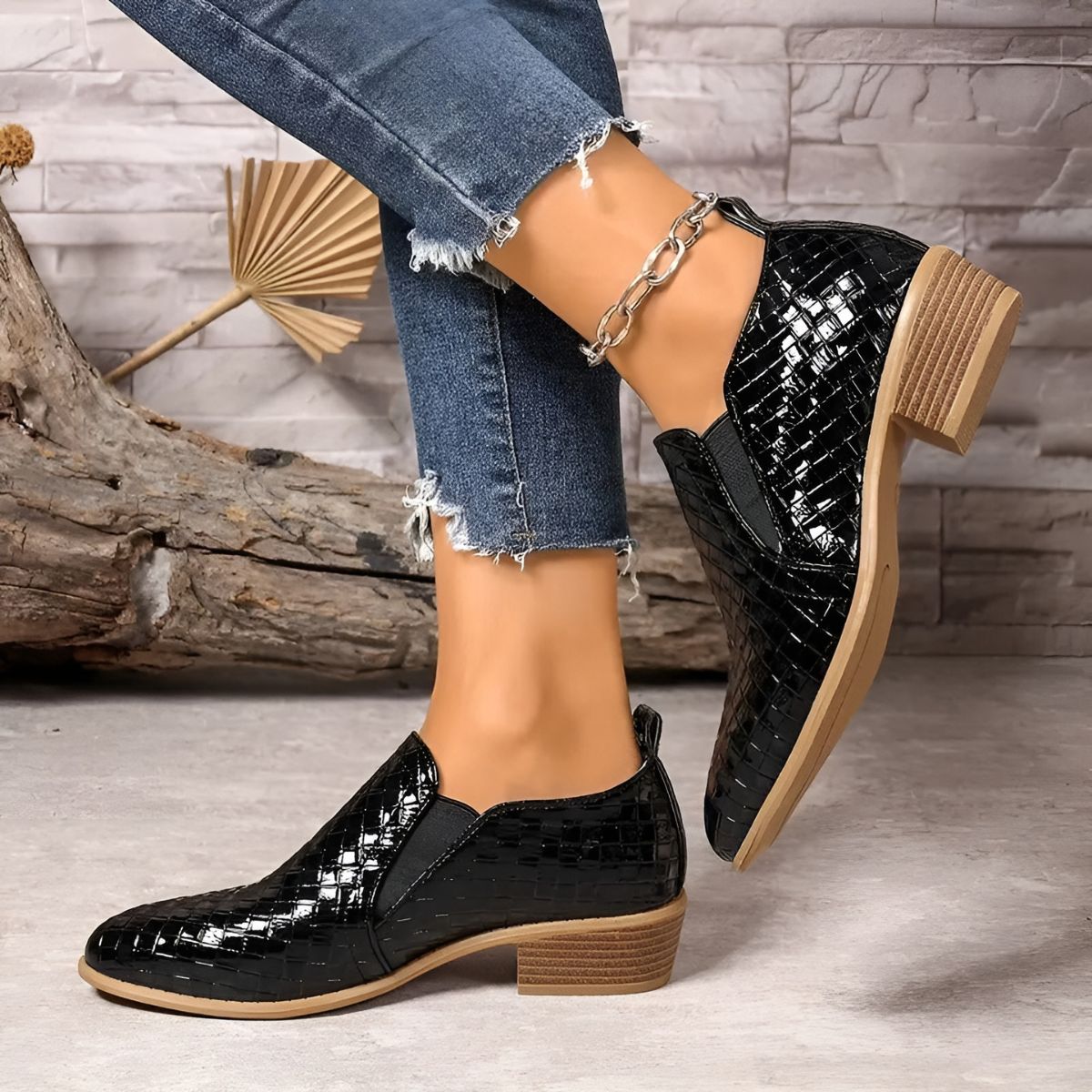Alexia™ | Sapatos Oxford elegantes e confortáveis - | Benedita Lisboa