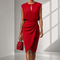 Alice™ | Vestido Midi que Modela o Corpo - | Benedita Lisboa