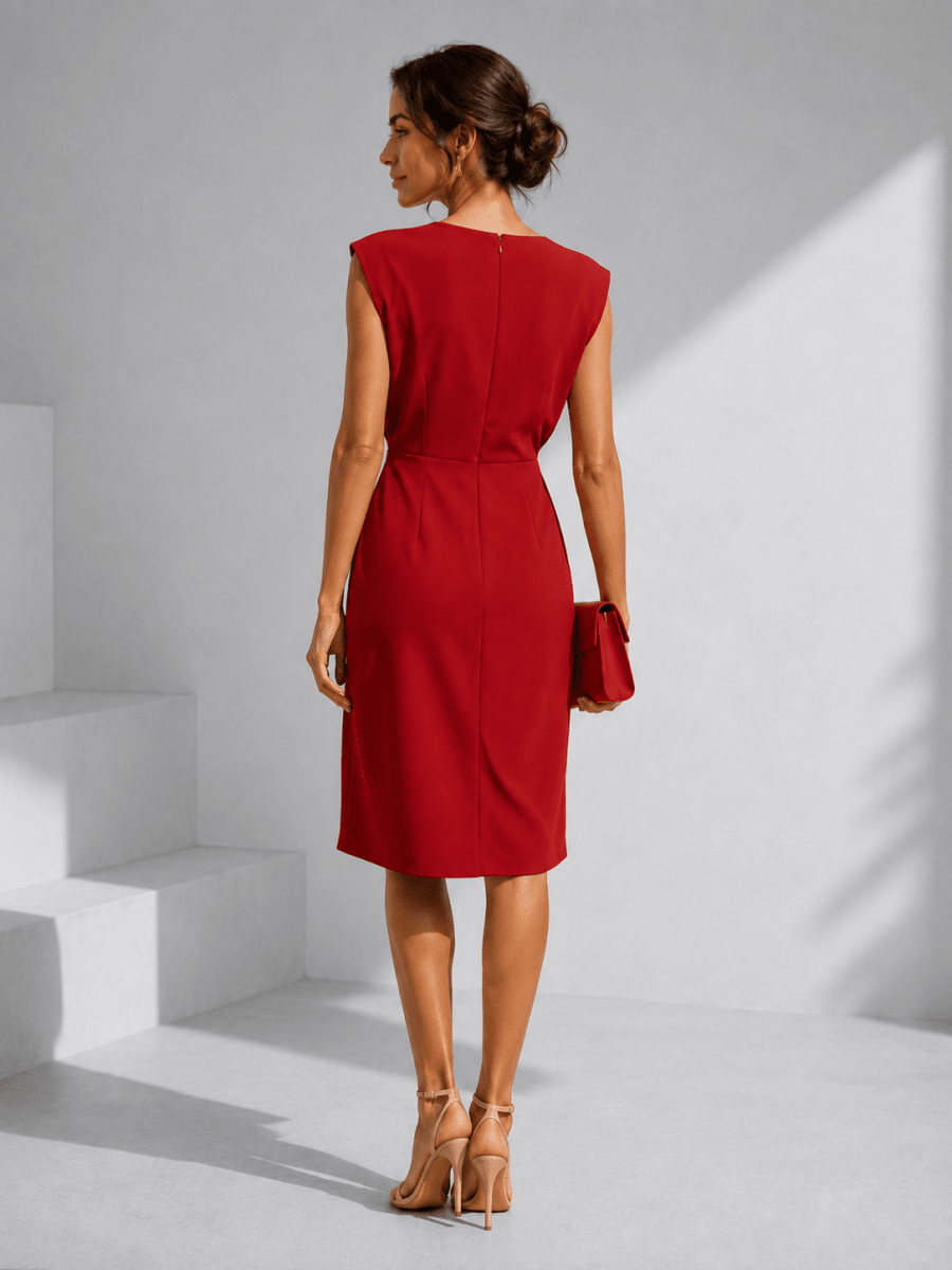 Alice™ | Vestido Midi que Modela o Corpo - | Benedita Lisboa