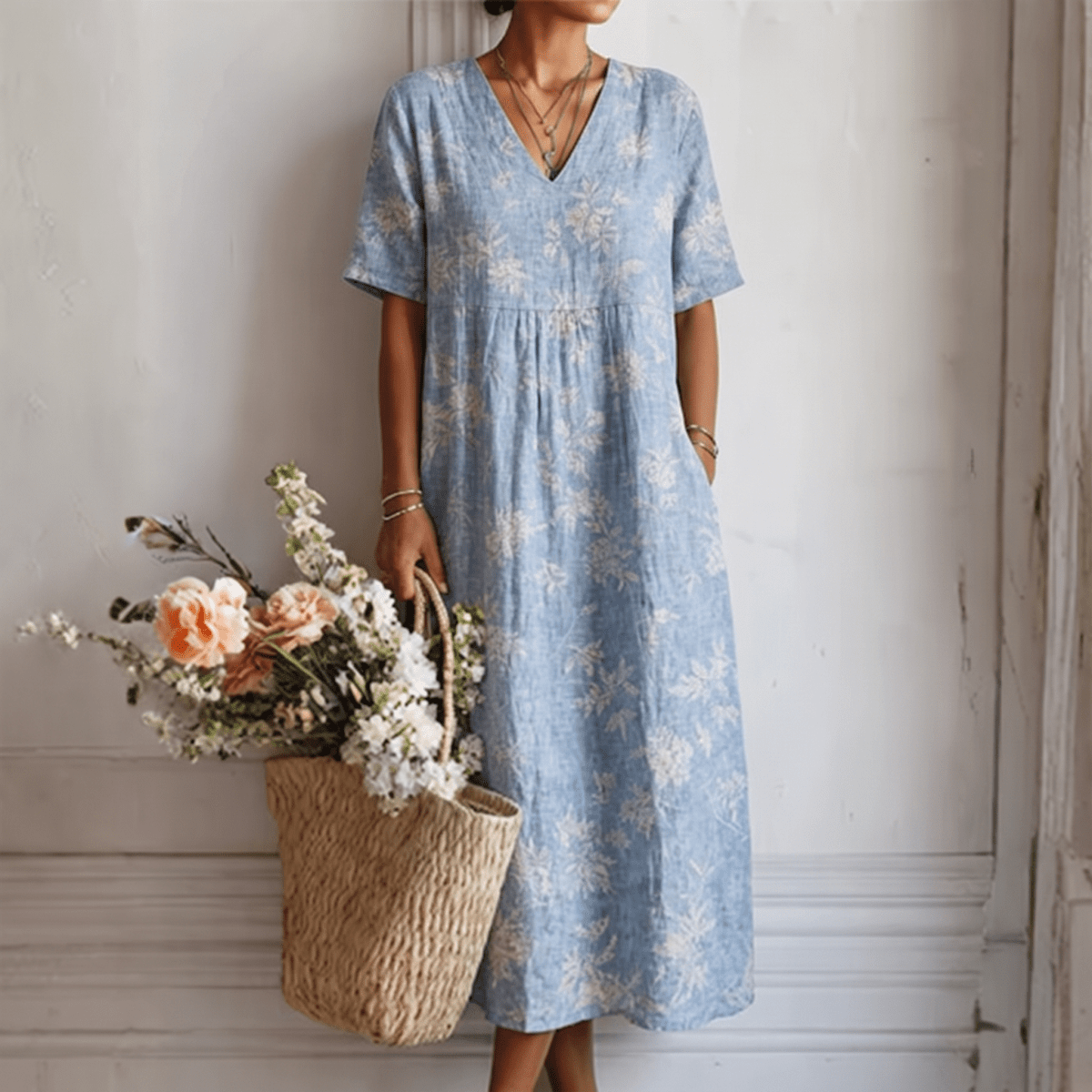 Alma™ | Vestido Laguna Elegante - Vestido | Benedita Lisboa