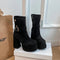Amalia™ | Botas de estilo urbano com personalidade e confiança - | Benedita Lisboa