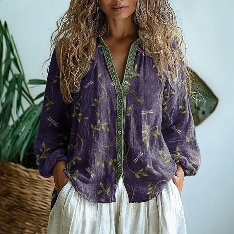 AMARA™ | A Blusa Perfeita para Qualquer Ocasião - | Benedita Lisboa