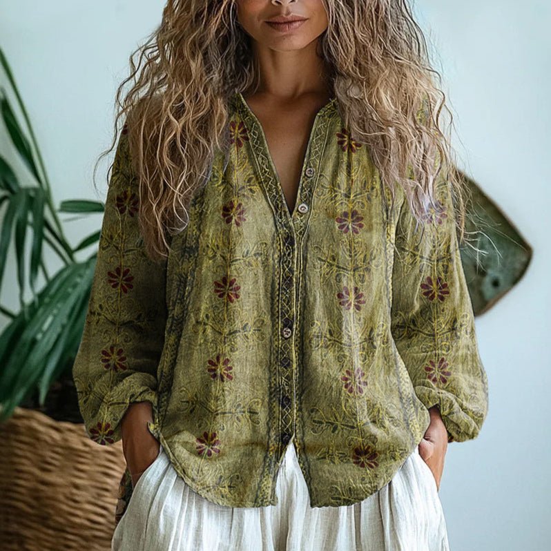 AMARA™ | A Blusa Perfeita para Qualquer Ocasião - | Benedita Lisboa