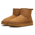 Amara™ | Bota Clássica Feminina de Inverno com Forro Peludo Interior - | Benedita Lisboa