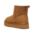 Amara™ | Bota Clássica Feminina de Inverno com Forro Peludo Interior - | Benedita Lisboa