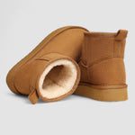Amara™ | Bota Clássica Feminina de Inverno com Forro Peludo Interior - | Benedita Lisboa