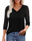 Amélia™ | Blusa com Mangas em Renda e Decote em V Elegante - | Benedita Lisboa