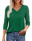 Amélia™ | Blusa com Mangas em Renda e Decote em V Elegante - | Benedita Lisboa
