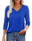Amélia™ | Blusa com Mangas em Renda e Decote em V Elegante - | Benedita Lisboa