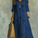 Amélia™ | Vestido Boho Chic Elegância Atemporal - dress | Benedita Lisboa