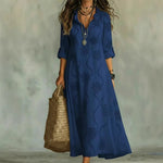 Amélia™ | Vestido Boho Chic Elegância Atemporal - dress | Benedita Lisboa