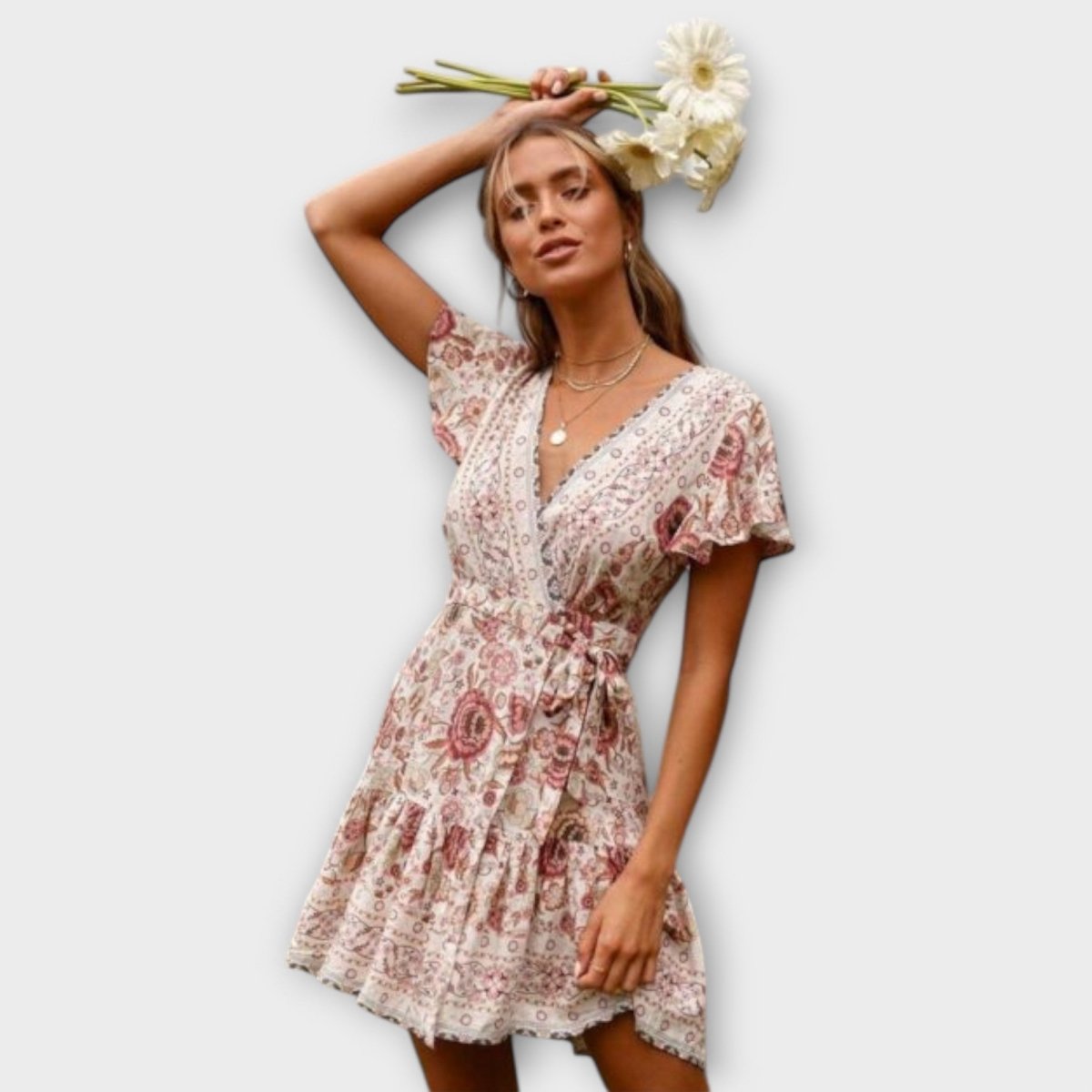 Amina™ | Vestido curto - | Benedita Lisboa