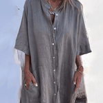ANA™ | VESTIDO LEVE E CONFORTÁVEL, IDEAL PARA A PRAIA - Dress | Benedita Lisboa