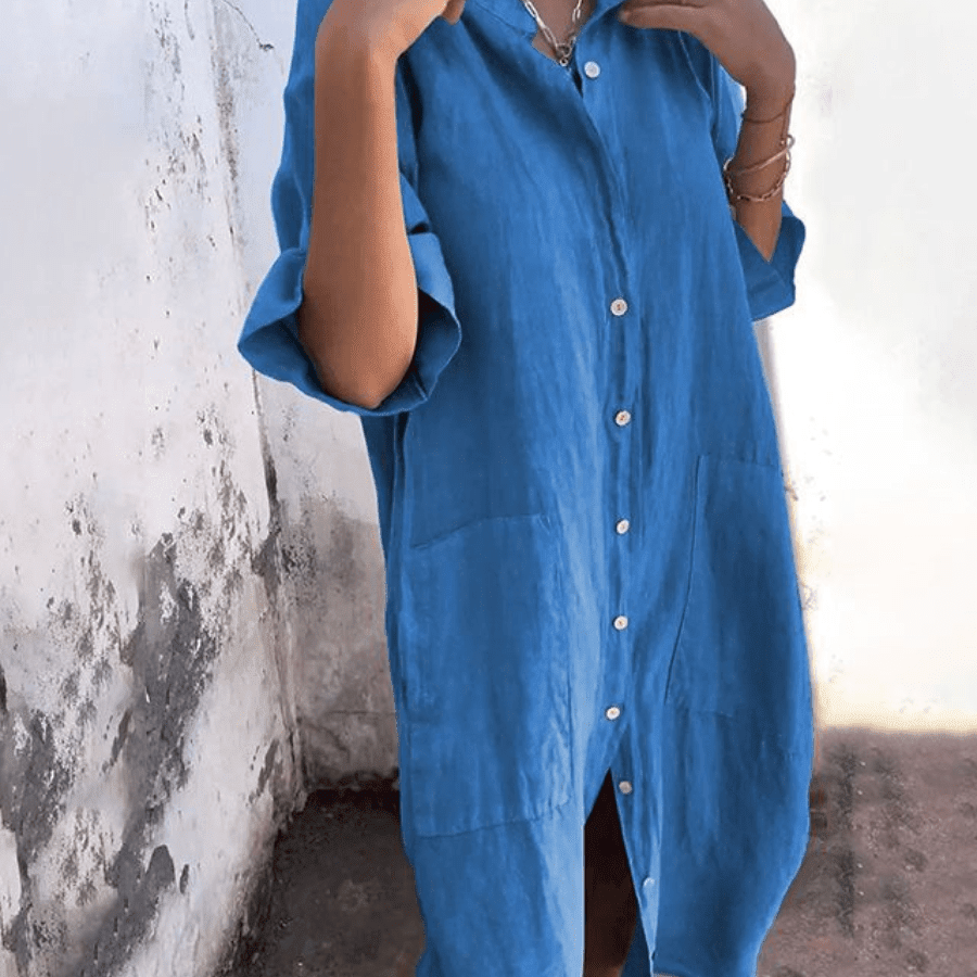ANA™ | VESTIDO LEVE E CONFORTÁVEL, IDEAL PARA A PRAIA - Dress | Benedita Lisboa