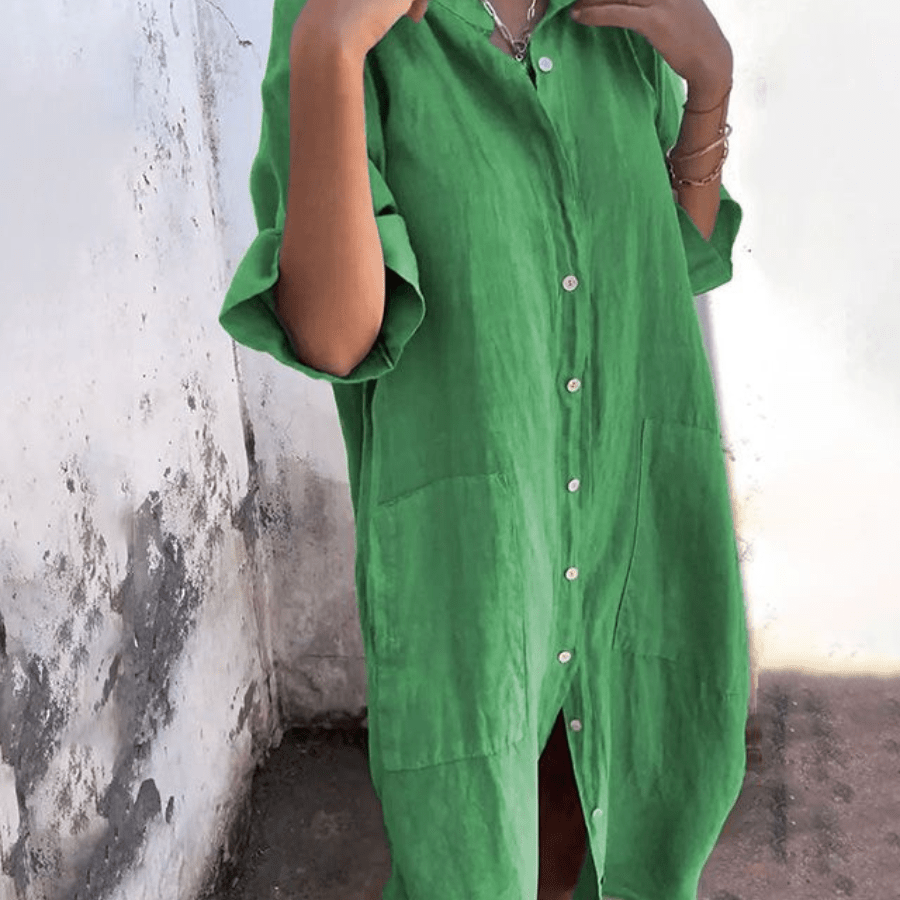 ANA™ | VESTIDO LEVE E CONFORTÁVEL, IDEAL PARA A PRAIA - Dress | Benedita Lisboa