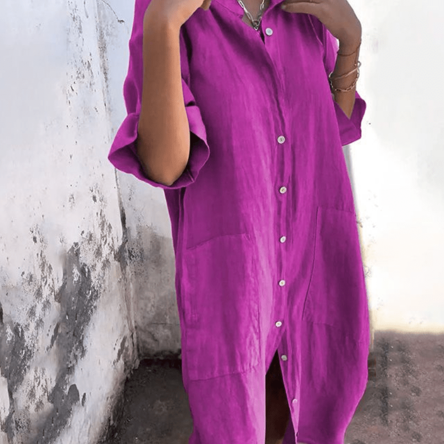 ANA™ | VESTIDO LEVE E CONFORTÁVEL, IDEAL PARA A PRAIA - Dress | Benedita Lisboa