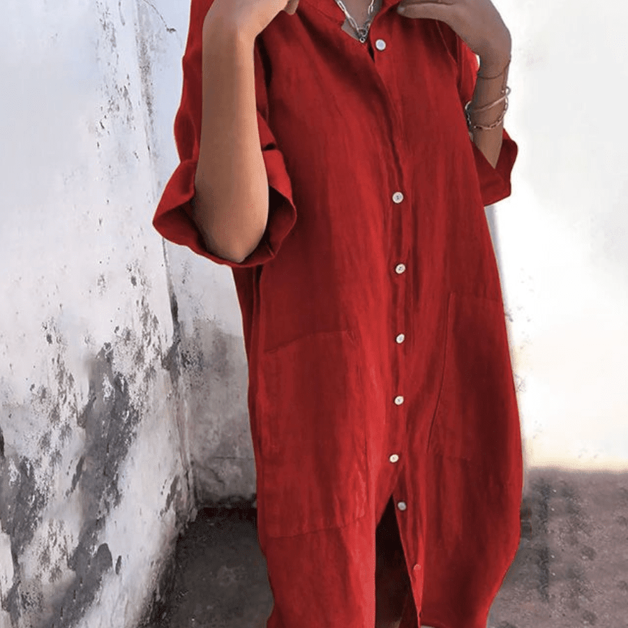 ANA™ | VESTIDO LEVE E CONFORTÁVEL, IDEAL PARA A PRAIA - Dress | Benedita Lisboa