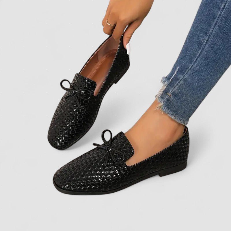 Andrea™ | Mocassins Ortopédicos de Couro - | Benedita Lisboa