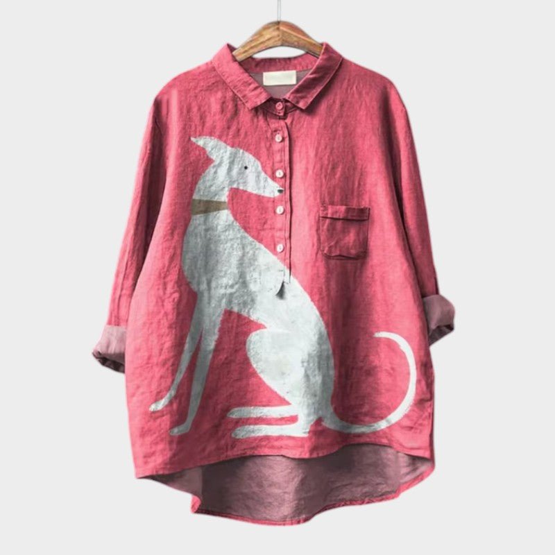 Andreia™ | Camisa Super Fofa e Colorida - Women Top | Benedita Lisboa